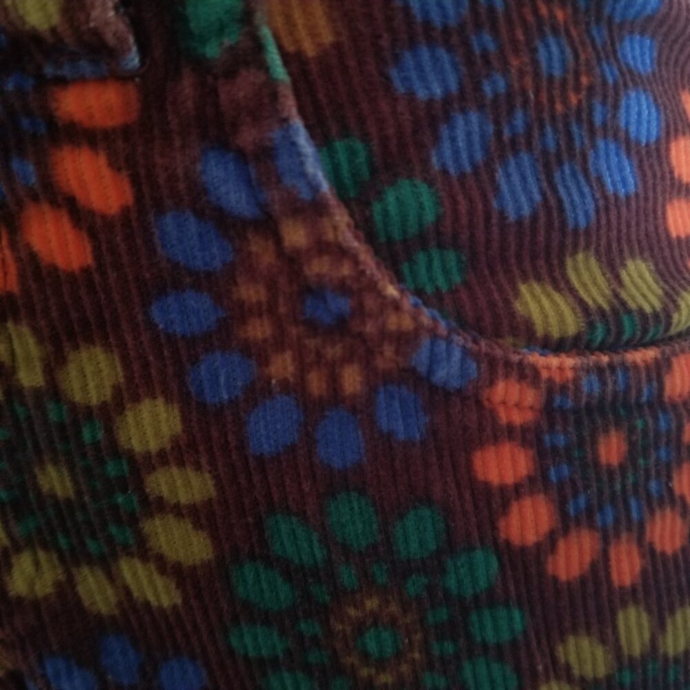 Vintage MUDD Floral Corduroy Pants (original owner) - Rare Find - Picture 5 of 14